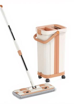 Швабра із відром для віджиму 16 л