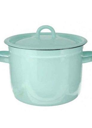 Каструля ем. 3л /4 цилиндрическая мятная прохлада (і16121/4) тм idilia