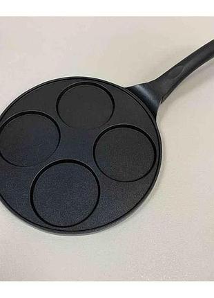 Сковорода для оладок 26см ал. (а/п) (7х8см) індукція 4215 тм kamille