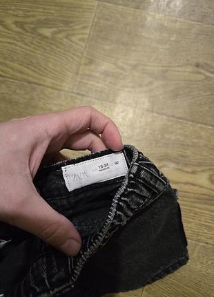 Джинсова юбка шорти zara 4