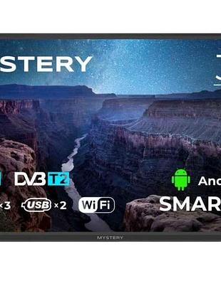 Телевiзор smart mtv-3220hst2 led hd/android 13 (32 ) тм mystery