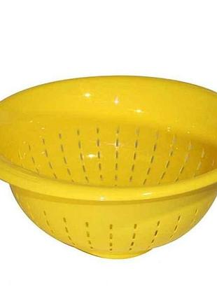 Друшляк пластиковий 123 03 жовтий тм lamela
