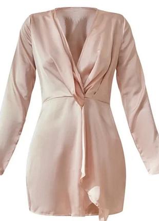 Ніжна сатинова сукня plt