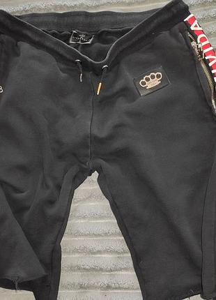 Стильні круті брутальні  фірмові шорти катон бренд.mnml streetwear.л