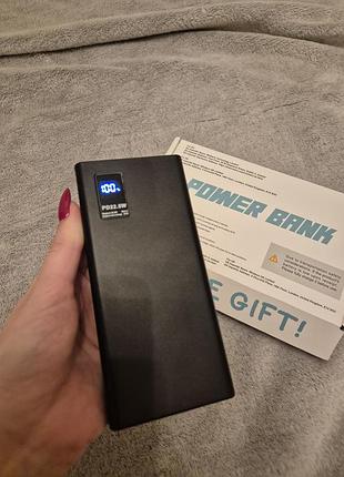 Повербанк/ power bank 10 000 mah чорний новий
