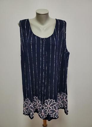 Красивая, легкая вискозная батал