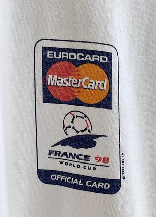 Вінтажна чоловіча промо футболка fifa world cup france 1998