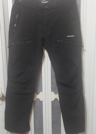 Штаны софтшельные " norheim" (норвегия), треккинговые. эластичные