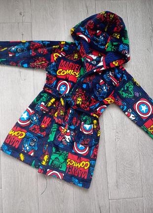 Махровый халат для мальчика