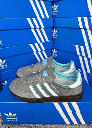 Жіночі кросівки adidas spezial grey sky