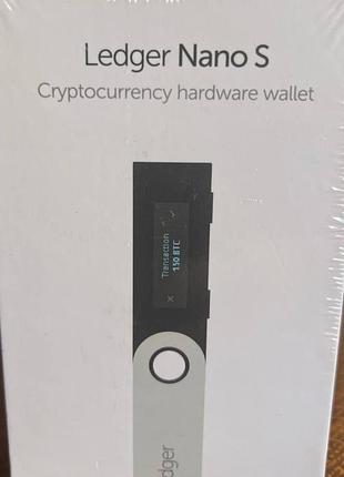 Апаратний криптокошелик ledger nano s в україні