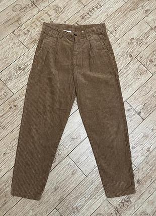 Вельветові штани zara, s, 36 розмір