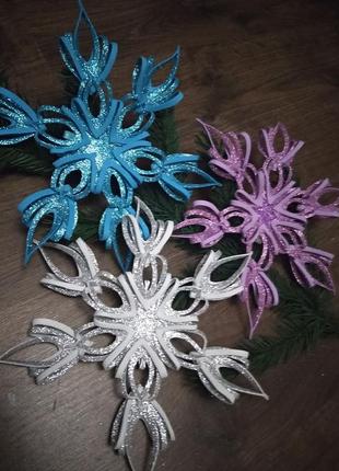 Набор авторских украшений для новогоднего декора