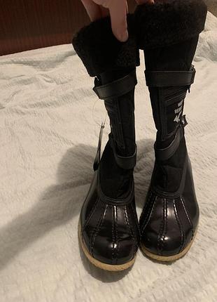 Резиновые сапоги зимние водонепроницаемые kangaroos новые с бирками