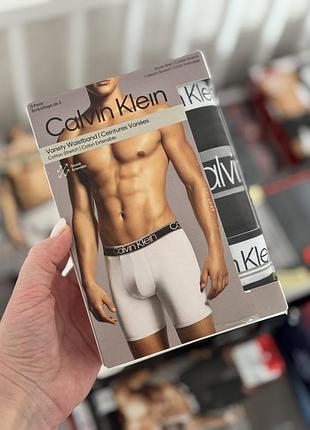 Чоловічі боксери calvin klein, набір 3 шт, оригінал