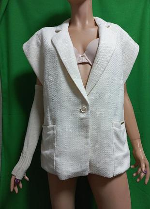 Жакет у стилі жилет без рукавів harper&amp;yve