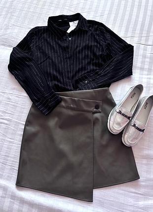 Шкірзам спідниця с-м