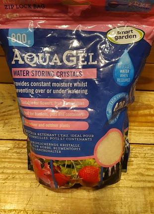 Кристаллы для удержания воды smart garden aquagel water storing crystals 400g