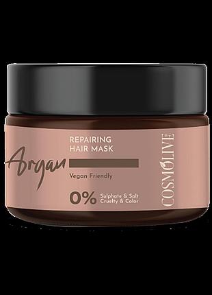 Безсульфатна маска для волосся cosmolive argan, 250 мл (2507100)