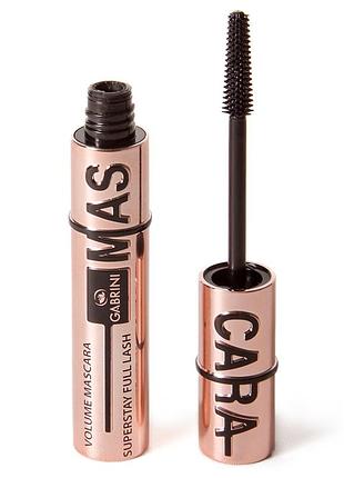Объемная стойка тушь для ресниц gabrini superstay full lash, 8 мл