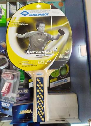 Ракетка для настольного тенниса donic appelgren level 500