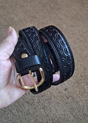 Кожаный ремень итальялия 2,5х93