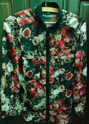 Блуза яркого цвета