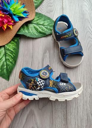 Босоножки vty с подсветкой на мальчика 26 размер