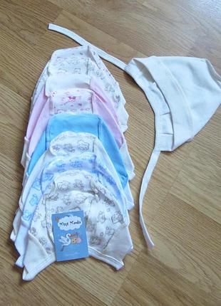 Чепчик (интерлок, на 2 месяца)