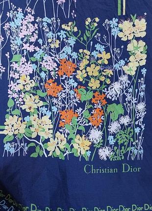 Шарф шовковими christian dior