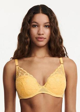 Chantelle fleurs-70f-бюстгальтер