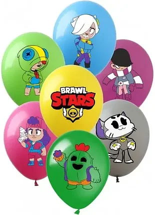Шарик 12" (30см) бралстарс игра 0008-210 поштучно