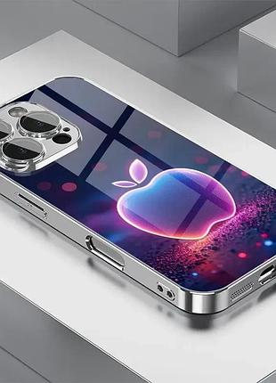 Захисний чохол для телефону з загартованого скла для apple iphone 16 pro max