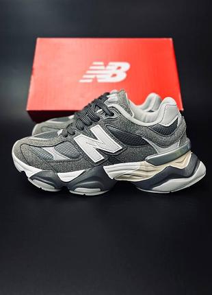New balance 9060 осенние серые унисекс кроссовки/ нюбеленс 9060 весеннее серие унисекс / в размерах 36-45