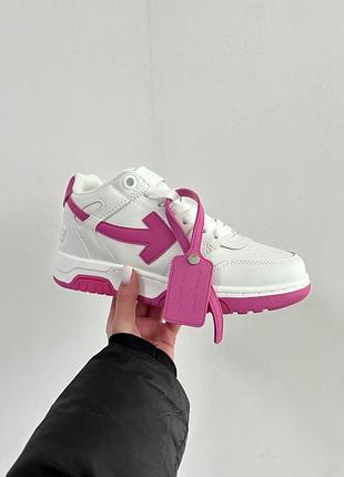 Off-white out of office white fuchsia 📦 36 38