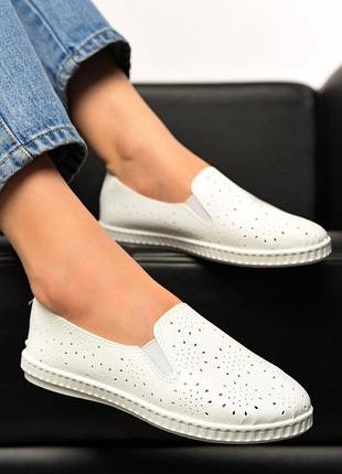 Женские стильные мокасины