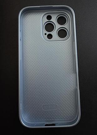 Чохол для iphone 16 pro блакитного кольору 3