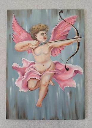 Картина ручної роботи, олійними фарбами на підрамнику 
розмір 50×70