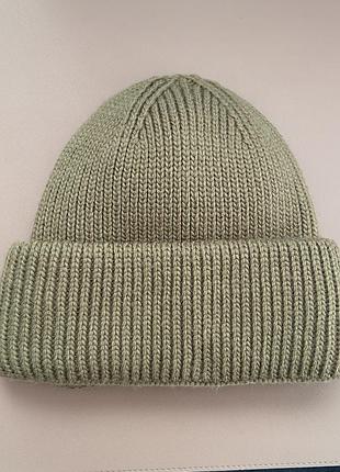 В’язана шапка romashka, бежевий колір