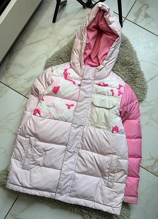 Дитяча пухова куртка adidas на 9-10 років з нових коллекцій