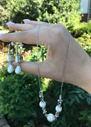 Набор тиффани, посереберение