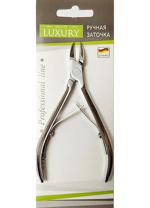 Кусачки для шкіри 14 мм. luxury для кутикули km14
