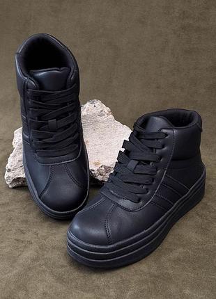 Кроссовки женские демисезонные 248rwa160, черные