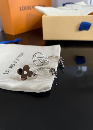 Сережки луї віттон 3