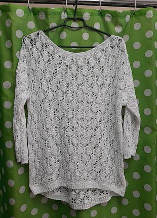 Очень красивая легкая ажурная кофта