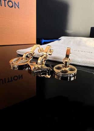 Серьги луи виттон 3