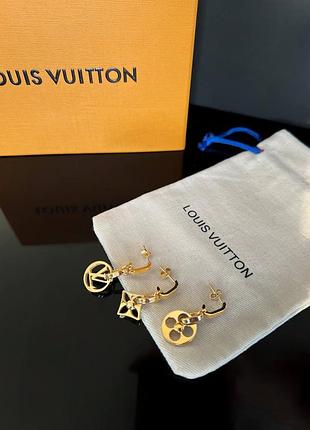 Серьги луи виттон 5