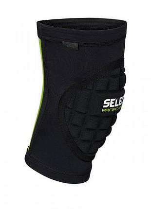 Наколінник компресійний select 6250 compression knee support - unisex (228) чорн/зел, l