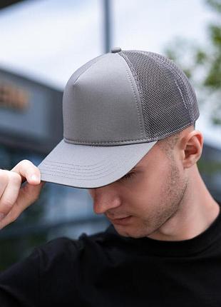 Кепка pobedov bolvanka sitka new серый