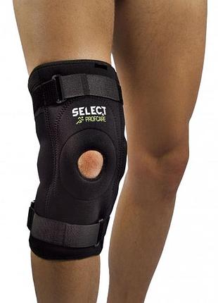 Наколінник select 6204 knee support with side splints (010) чорний, xl/xxl